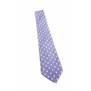 Saville Row Mens Tie Navy Blue 9 Box Design 100% Silk